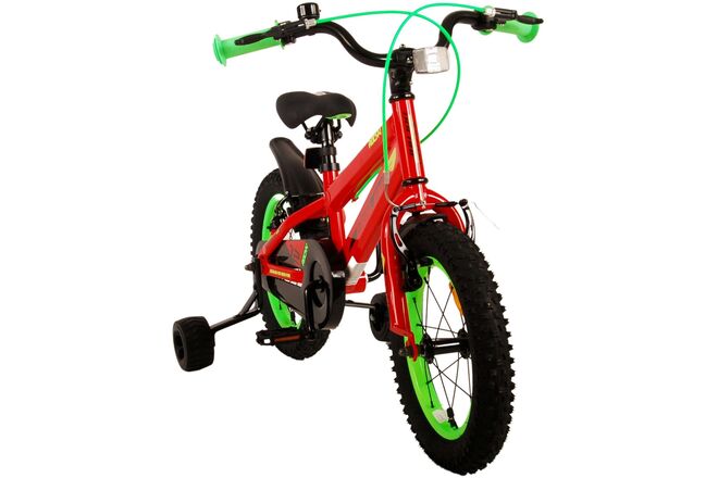 Volare Rocky Children's Bicycle - Boys - 14 inch - Red - Two handbrakes