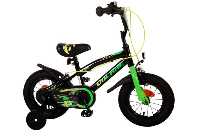 Volare Super GT Children's Bicycle - Boys - 12 inch - Green - Two hand brakes