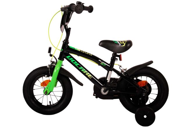 Volare Super GT Children's Bicycle - Boys - 12 inch - Green - Two hand brakes