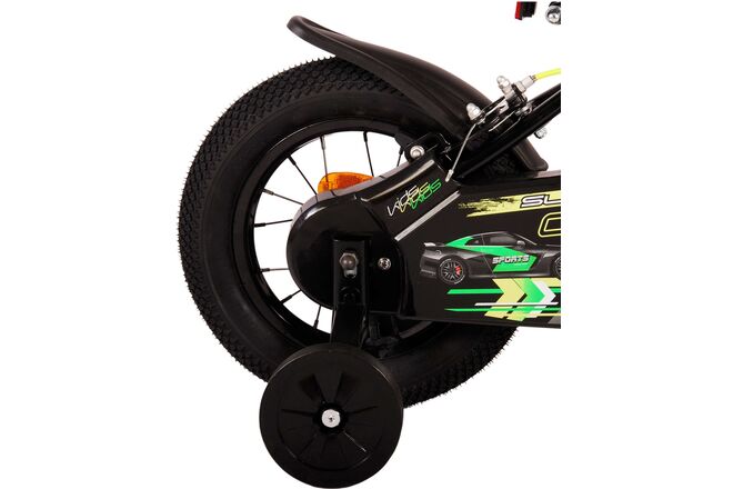 Volare Super GT Children's Bicycle - Boys - 12 inch - Green - Two hand brakes