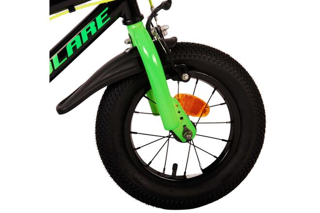 Volare Super GT Children's Bicycle - Boys - 12 inch - Green - Two hand brakes