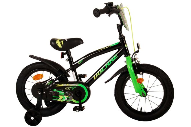 Volare Super GT Children's bike - boys - 14 inch - Green - Two hand brakes
