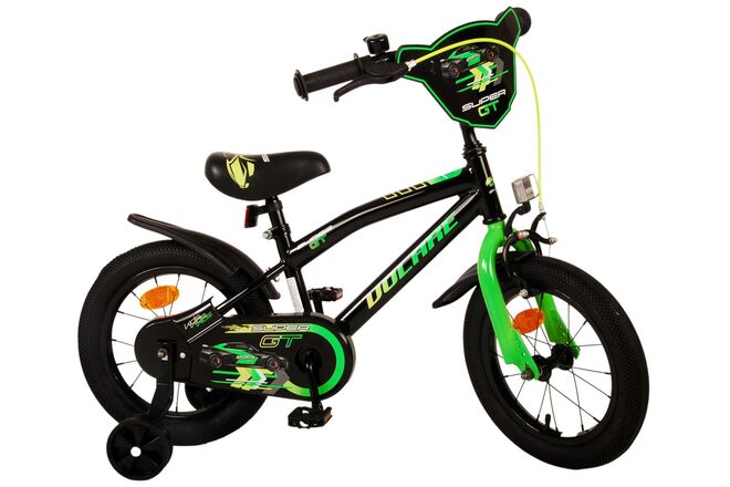 Volare Super GT Children's bike - boys - 14 inch - Green - Two hand brakes