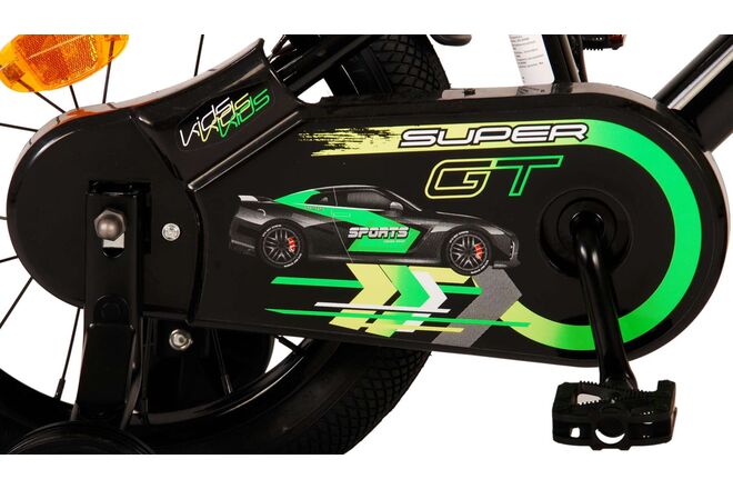 Volare Super GT Children's bike - boys - 14 inch - Green - Two hand brakes
