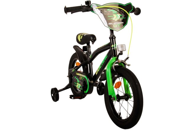 Volare Super GT Children's bike - boys - 14 inch - Green - Two hand brakes