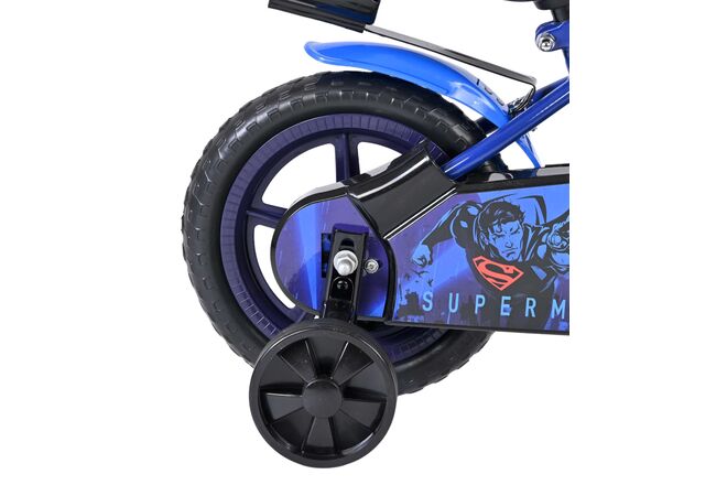 Superman Kids' Bike - Boys - Mag Wheels - 12 inch - Blue