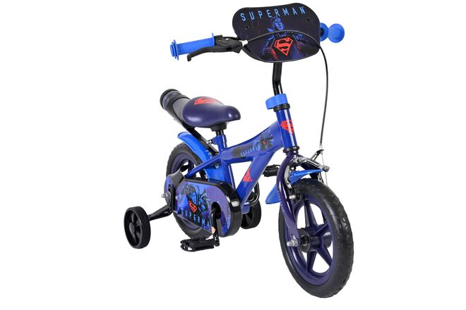 Superman Kids' Bike - Boys - Mag Wheels - 12 inch - Blue