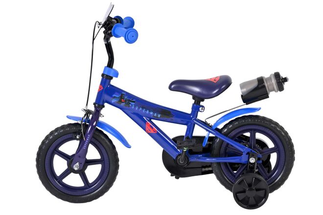 Superman Kids' Bike - Boys - Mag Wheels - 12 inch - Blue