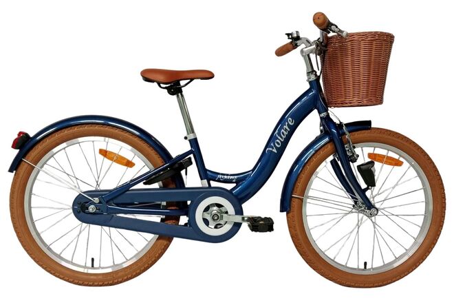 Volare Ashley Kinderfiets – Meisjes – 20 inch – Donkerblauw