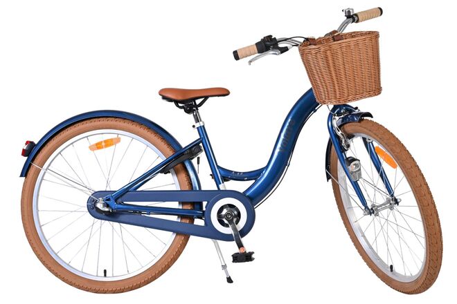 Volare Excellent Kinderfiets - Meisjes - 24 inch - Blauw - Nexus 3