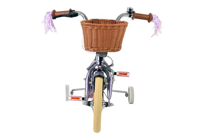 Volare Blossom Kinderfahrrad - Mädchen - 12 Zoll - Lila