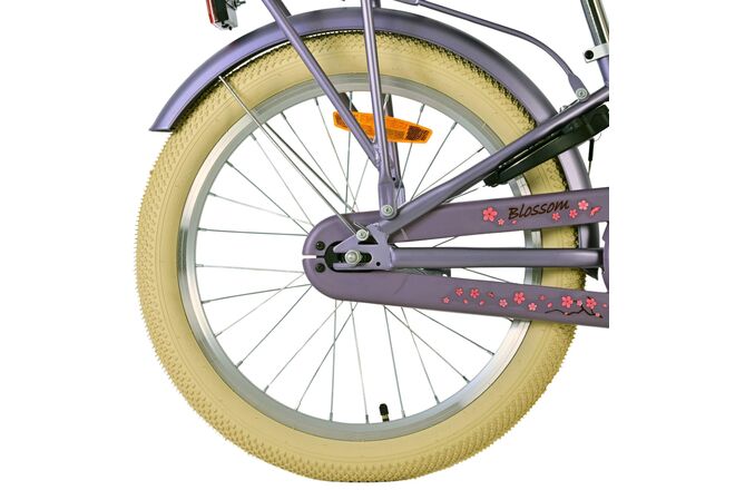 Volare Blossom Kinderfiets - Meisjes - 20 inch - Paars