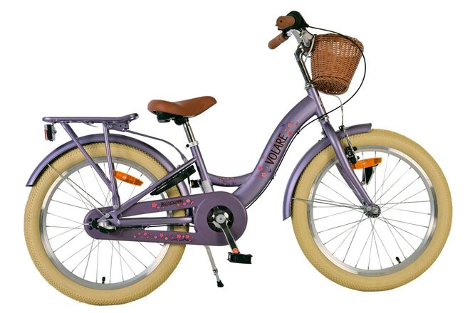 Volare Blossom Kinderfahrrad - Mädchen - 20 Zoll - Lila - Nexus 3 Gänge