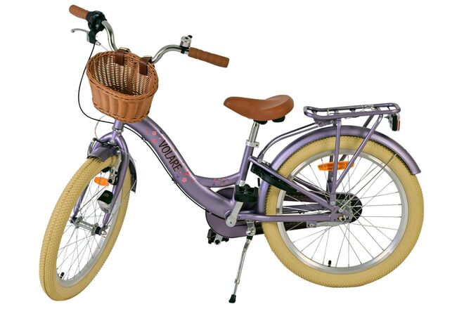 Volare Blossom Kinderfahrrad - Mädchen - 20 Zoll - Lila - Nexus 3 Gänge