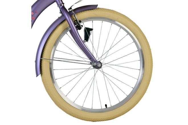 Volare Blossom Børnecykel - Piger - 24 tommer - Lilla