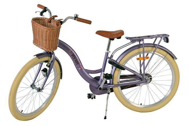 Volare Blossom Børnecykel - Piger - 24 tommer - Lilla