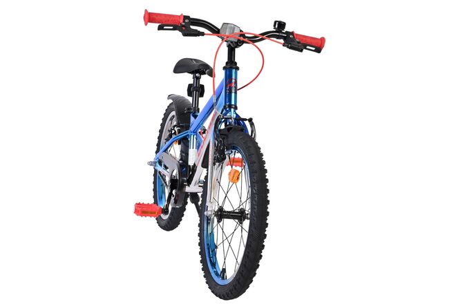 Volare Chrome Children's Bike - Boys - 16 inch - Blue/Silver