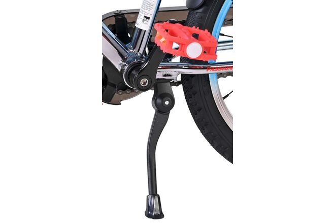 Volare Chrome Children's Bicycle - Boys - 18 inch - Blue Silver