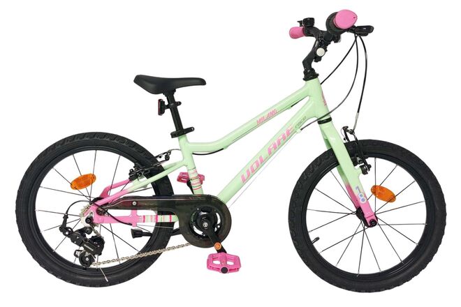 Volare Milano Kinderfiets – Meisjes – 20 inch – Mintgroen