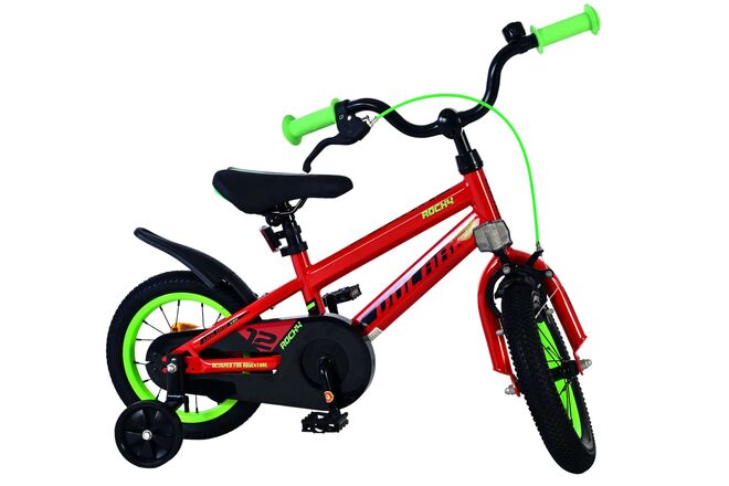 Volare Rocky Kids' Bike - Boys - 12 inch - Red - Two hand brakes