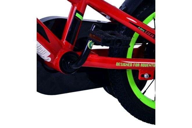 Volare Rocky Kids' Bike - Boys - 12 inch - Red - Two hand brakes