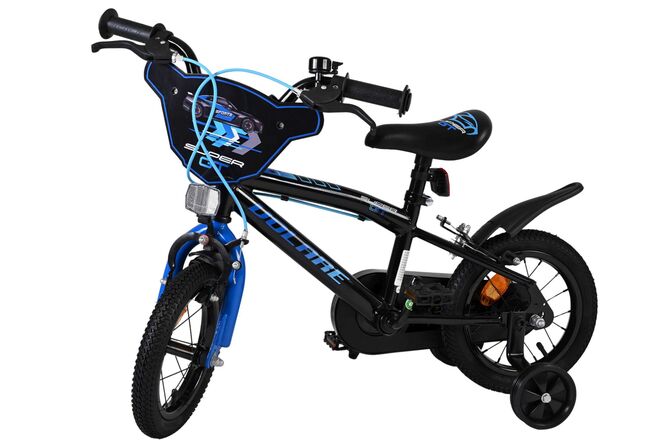 Volare Super GT Children's Bicycle - Boys - 12 inch - Blue - Two hand brakes