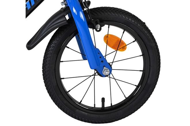 Volare Super GT Children's Bicycle - Boys - 14 inch - Blue - Two hand brakes