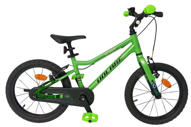Volare Venom Kinderfiets – Jongens – 20 inch – Groen – Twee handremmen