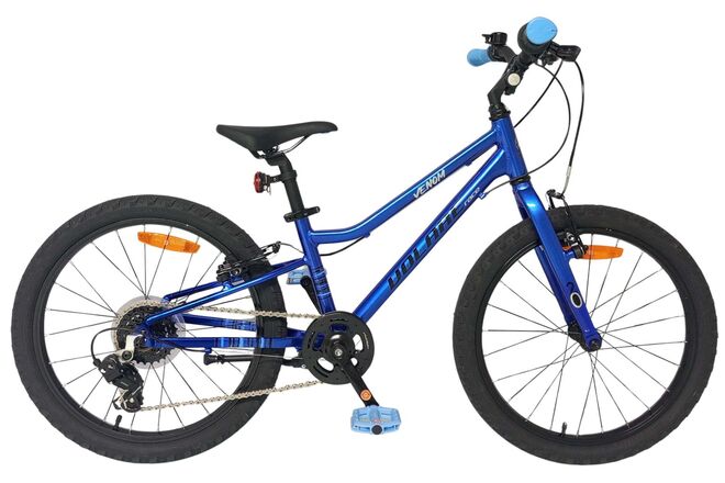 Volare Venom Kinderfiets – Jongens – 18 inch – Blauw – Twee handremmen