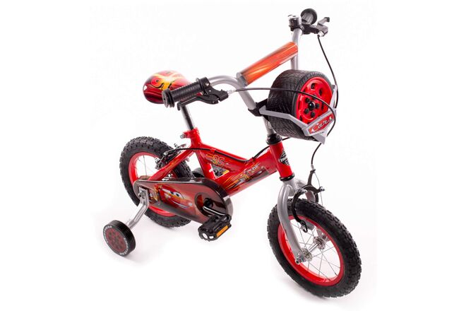 Rower dziecięcy Disney Cars – dla chłopców – 12 cali – dwa hamulce ręczne