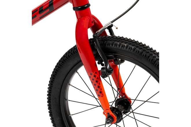 Literide Kinderfiets - Jongens - 16 inch - Rood - Twee handremmen