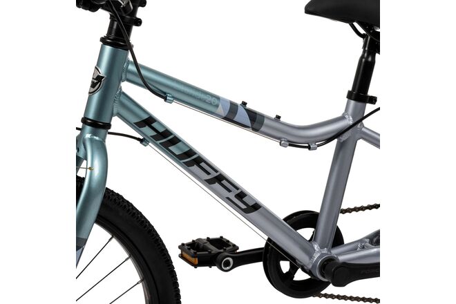 Literide Kinderfiets - Jongens - 20 inch - Turquoise/Zilver - Twee handremmen