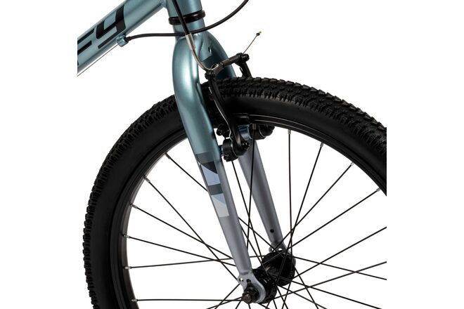 Literide Kinderfiets - Jongens - 20 inch - Turquoise/Zilver - Twee handremmen