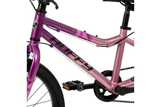 Literide Kinderfiets - Jongens - 20 inch - Paars/Roze - Twee handremmen