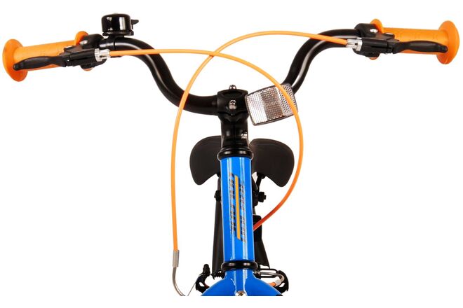 Volare Rocky Children's Bicycle - Boys - 14 inch - Blue - Two handbrakes