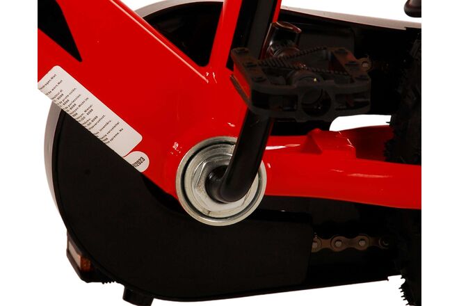Volare Rocky Children's Bicycle - Boys - 14 inch - Red - Two handbrakes