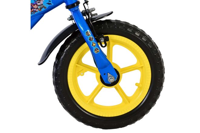 Rubble & Crew Kids' Bike - Boys - Mag Wheels - 12 inch - Blue