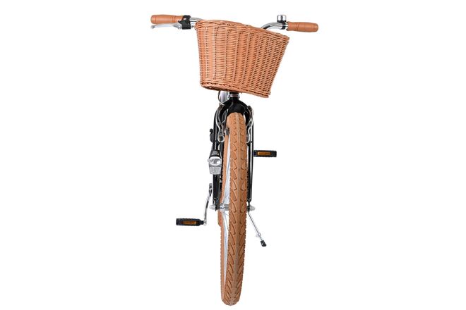 Rower dziecięcy Volare Ashley – dziewczęcy – 24 cale – czarny