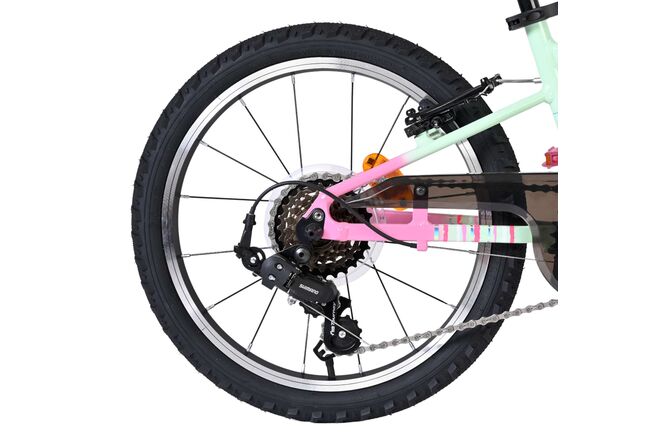 Volare Milano Kinderfiets - Meisjes - 18 inch - Nexus 3 - Mintgroen