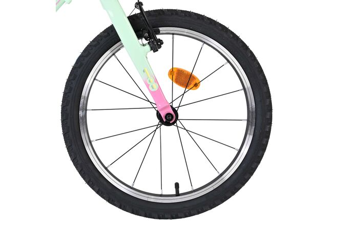 Volare Milano Kinderfiets - Meisjes - 18 inch - Nexus 3 - Mintgroen