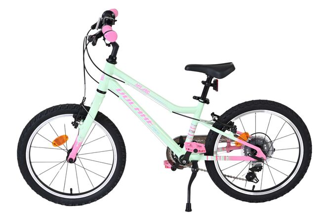 Volare Milano Kinderfiets - Meisjes - 18 inch - Nexus 3 - Mintgroen