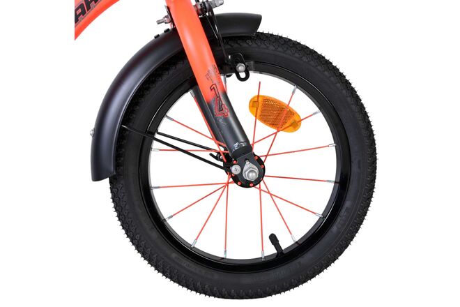Volare Thombike Kinderfiets - Jongens - 14 inch - Oranje/Grijs