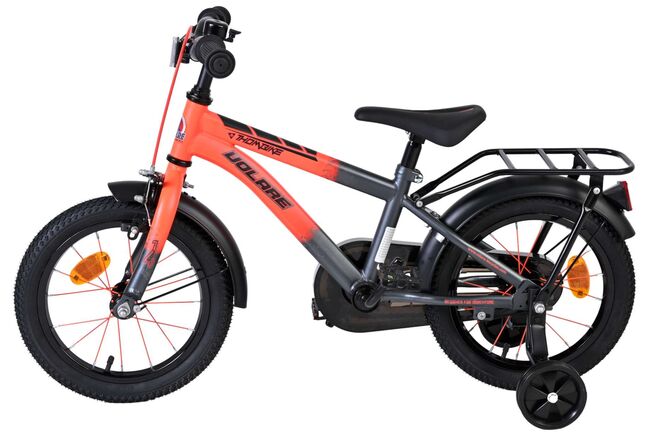 Volare Thombike Kinderfiets - Jongens - 14 inch - Oranje/Grijs
