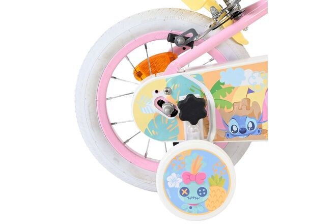 Koala Kinderfiets - Meisjes - 12 inch - Roze - Twee Handremmen