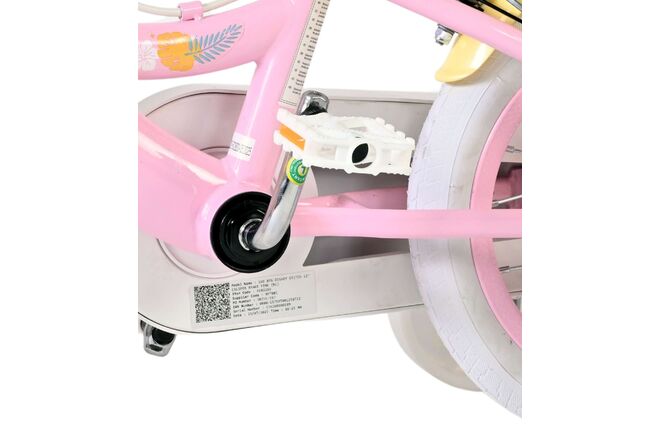 Koala Kinderfiets - Meisjes - 12 inch - Roze - Twee Handremmen