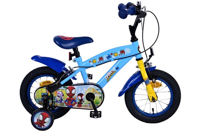 Little Heroes Kinderfiets – Jongens – 12 inch – Blauw – Twee handremmen