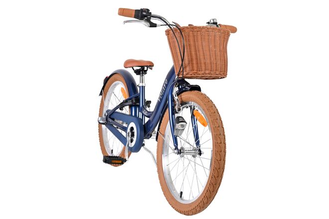Volare Ashley Kinderfiets - Meisjes - 20 inch - Donkerblauw - Nexus 3