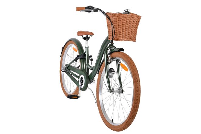 Volare Ashley Kinderfiets - Meisjes - 24 inch - Groen - Nexus 3