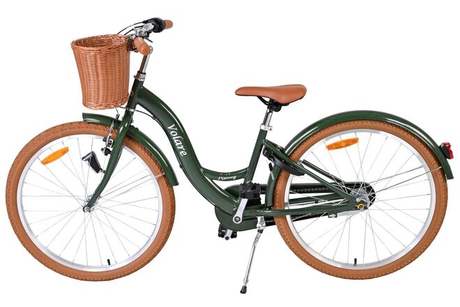 Volare Ashley Kinderfiets - Meisjes - 24 inch - Groen - Nexus 3
