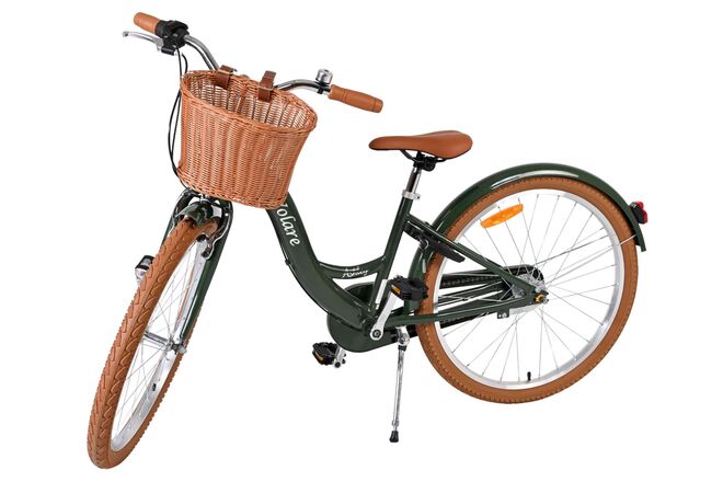 Volare Ashley Kinderfiets - Meisjes - 24 inch - Groen - Nexus 3